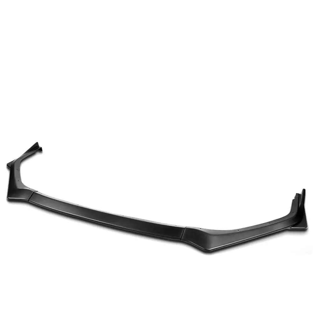 [Matte Black] Front Bumper Lip Chin Guard Lower Body Kit For 18-20 Subaru Legacy 1