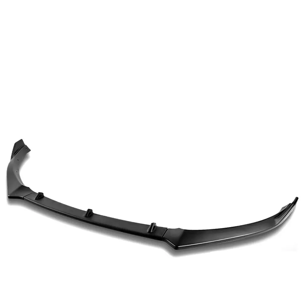 [Matte Black] Front Bumper Lip Chin Guard Body Kit For 10-13 Volkswagen Golf 6 1