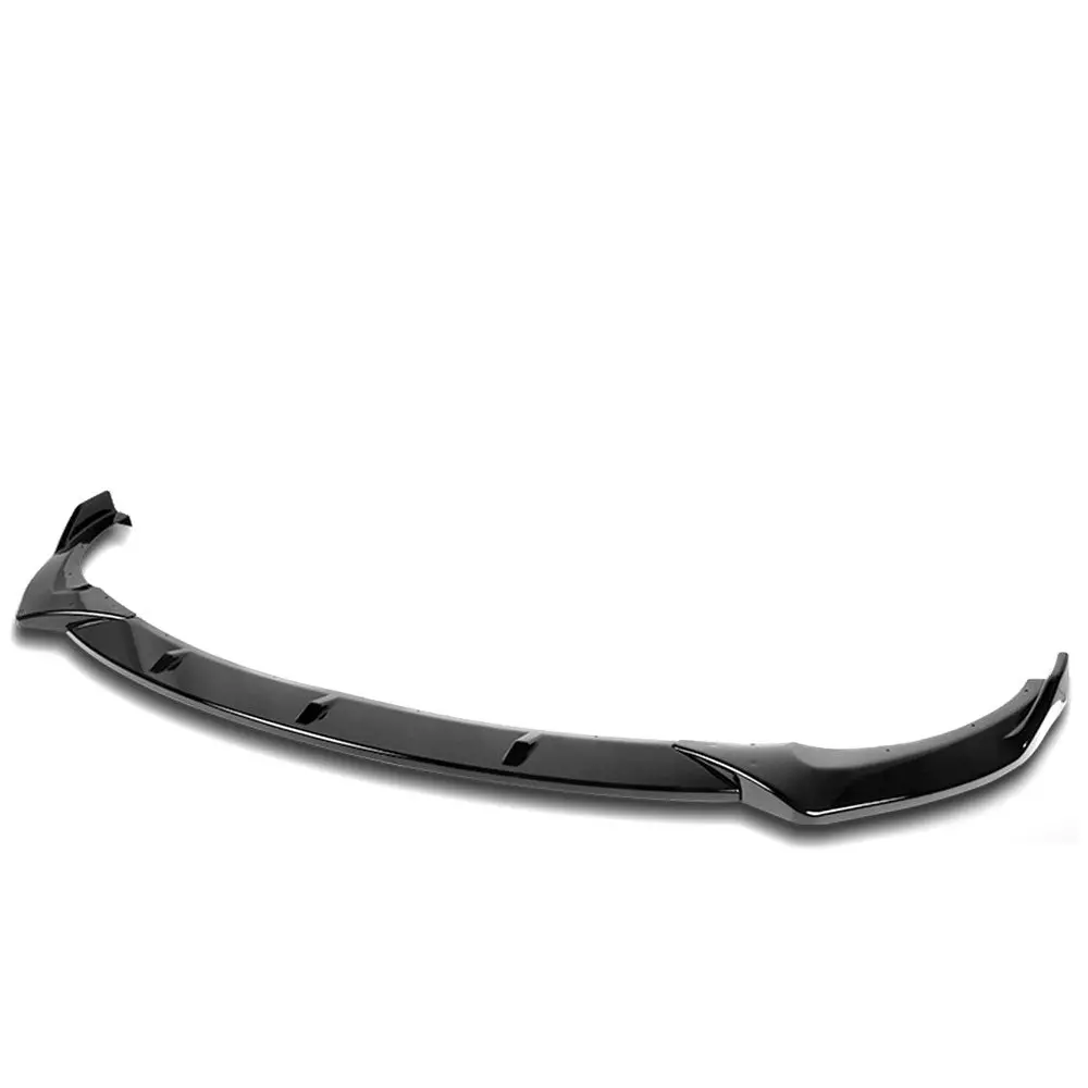 [Painted Gloss Black] Front Bumper Lip Guard For 13-17 Veloster 1.6L Turbo Fs 1