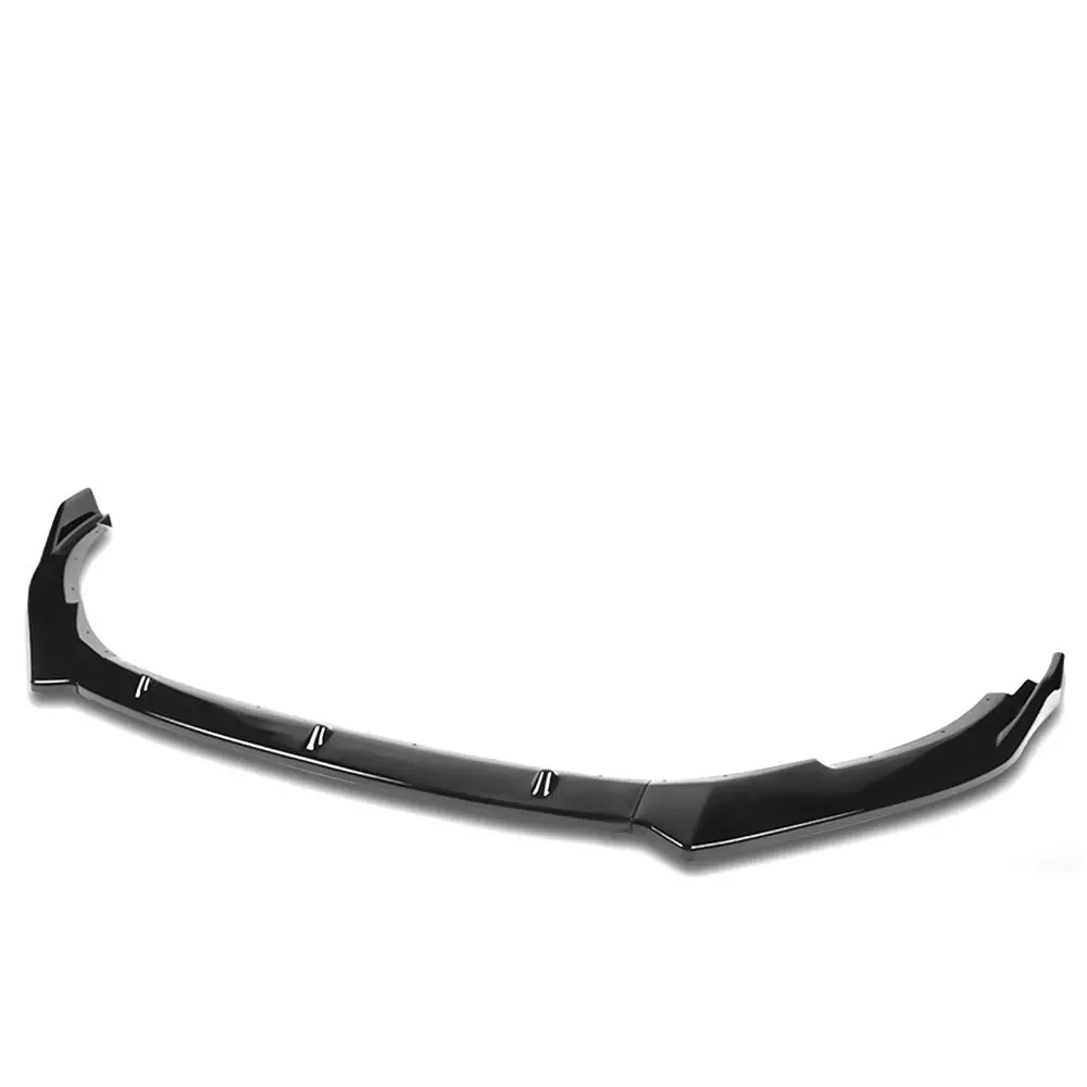 [Painted Gloss Black] Front Bumper Lip Guard Kit For 10-13 Volkswagen Gti Mk6 1