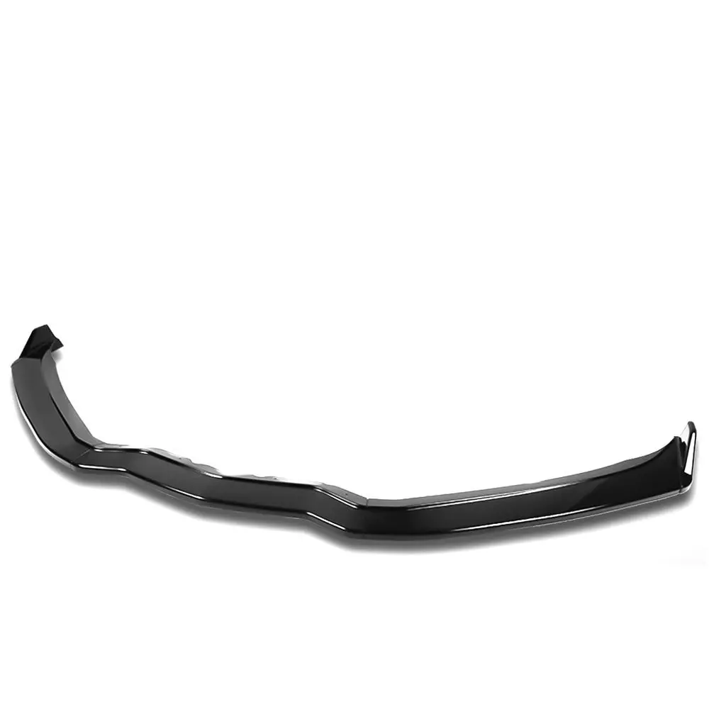 [Painted Gloss Black] Front Bumper Lip Chin Side Canard V1 For 14-19 Corvette C7 1
