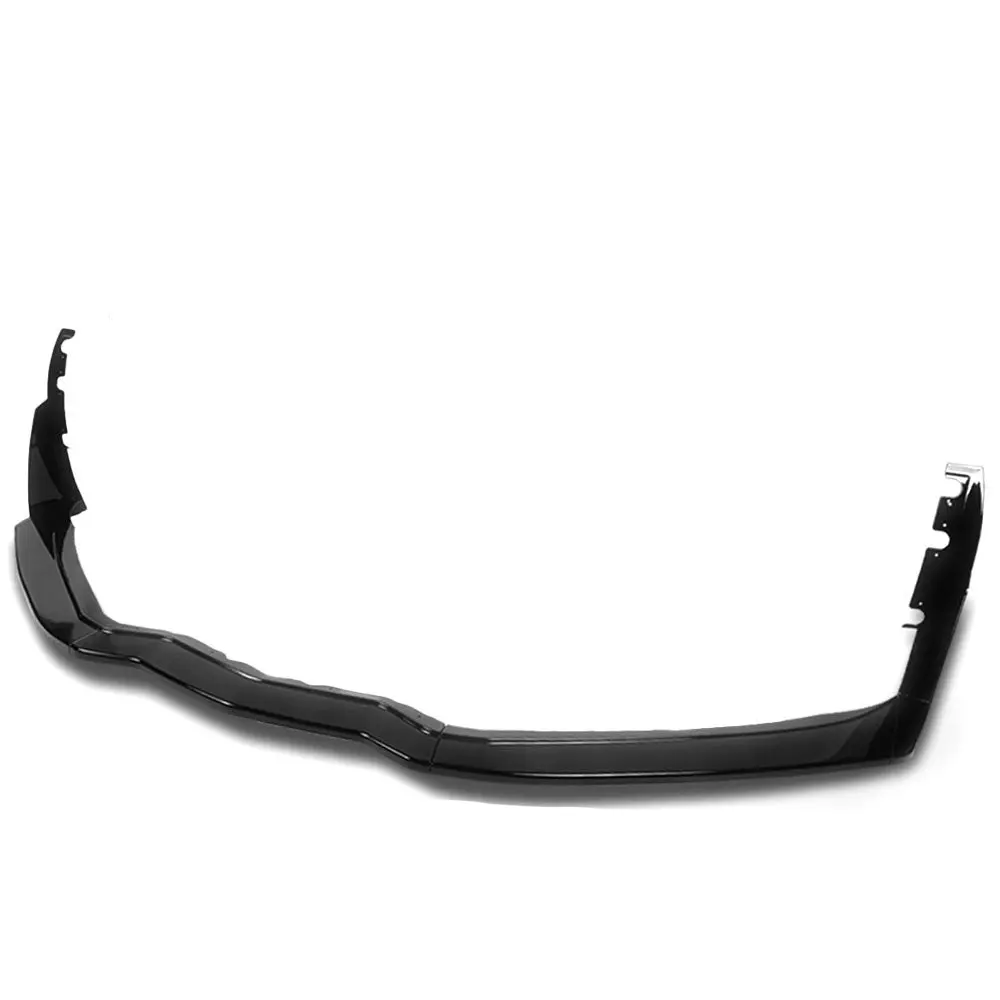 [Painted Gloss Black] Front Bumper Lip Chin Side Canard V2 For 14-19 Corvette C7 1
