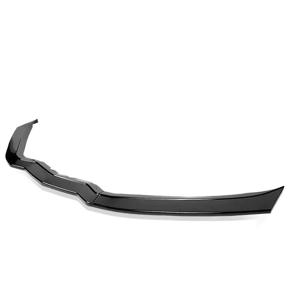 Bfc [Painted Glossy Black] 3Pc Style Front Bumper Lip Wing Diffuser Kit For 14-19 Chevrolet Corvette (C7) 1