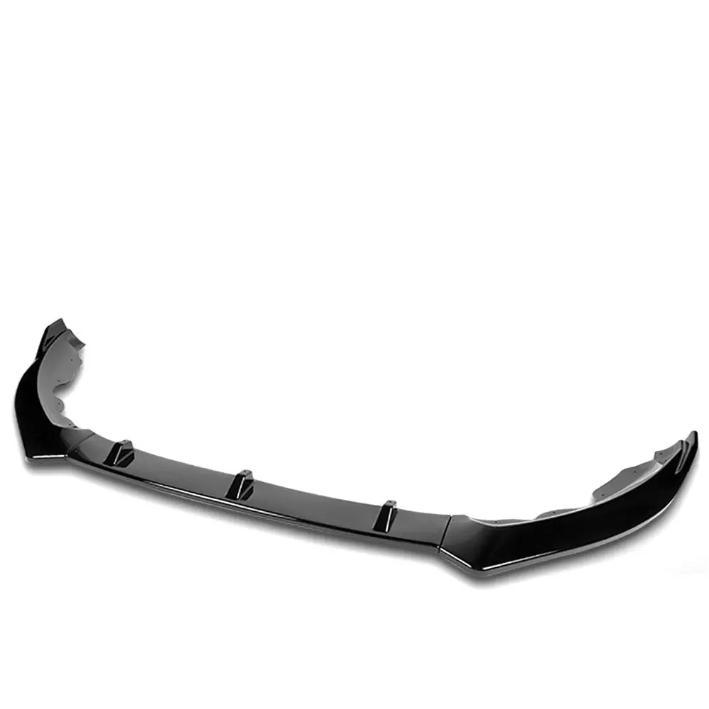 [Painted Gloss Black] Front Bumper Lip Chin Guard Body Kit For 13-16 Ford Fusion 1
