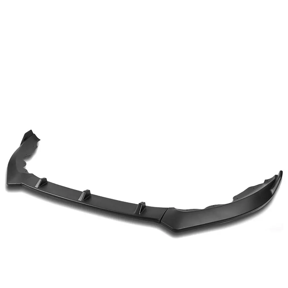 [Matte Black] Front Bumper Lip Chin Wing Guard Body Kit For 13-16 Ford Fusion 1