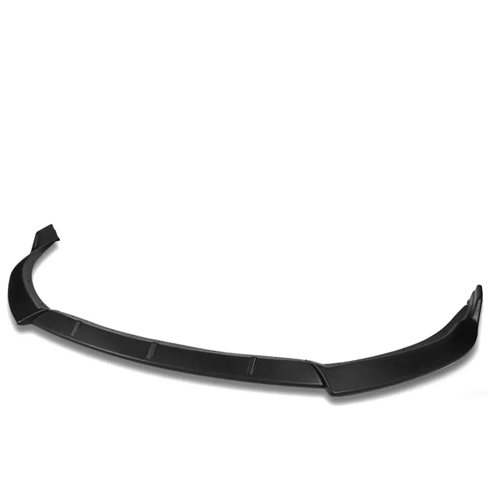 [Matte Black] Front Bumper Lip Chin Wing Body Kit For 14-16 Toyota Corolla E170 1