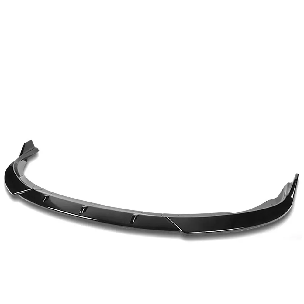 [Painted Gloss Black] Front Bumper Lip Chin Body Kit For 15-17 Toyota Camry Xv50 1