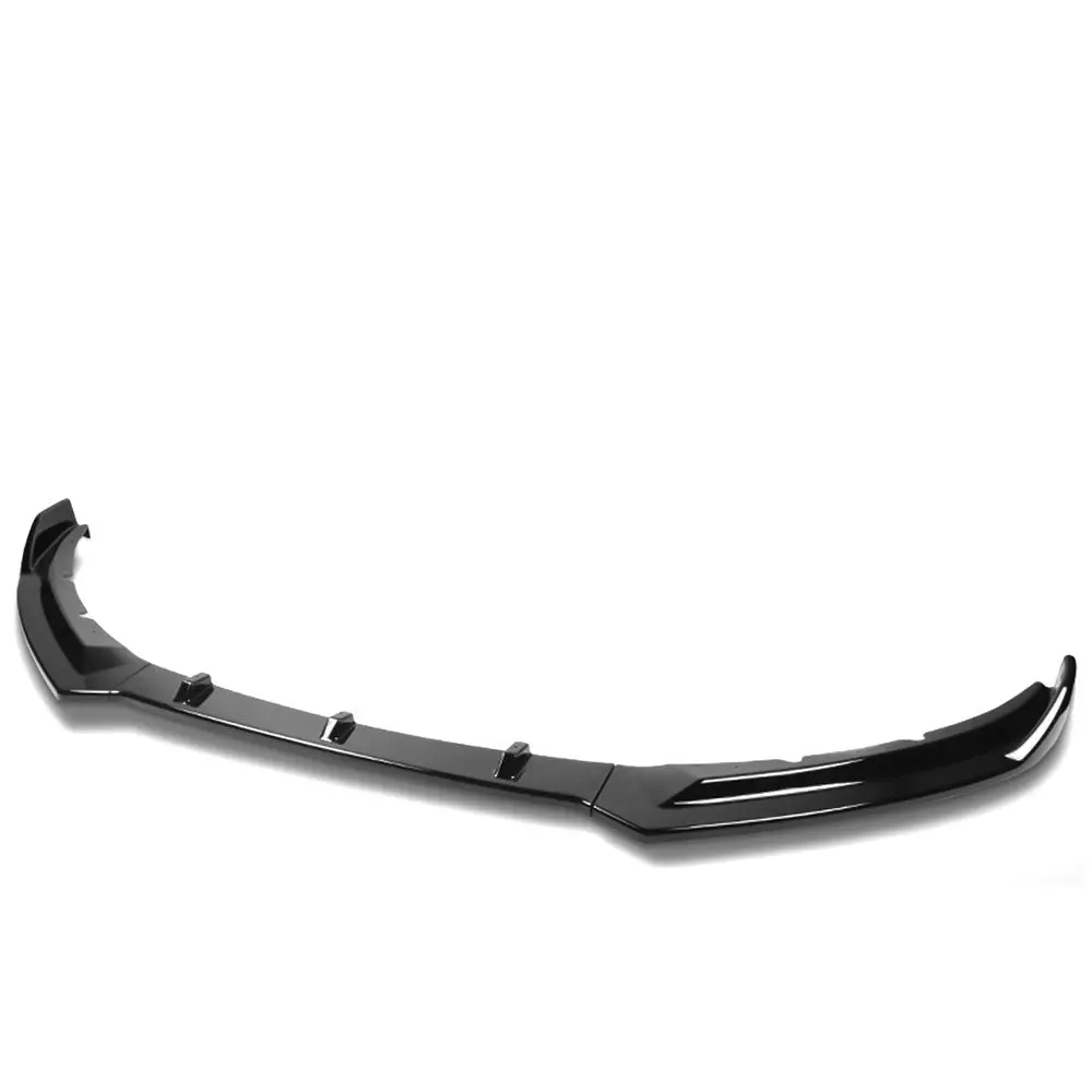 [Painted Gloss Black] Front Bumper Lip Guard Body Kit For 16-19 Jaguar Xe X760 1