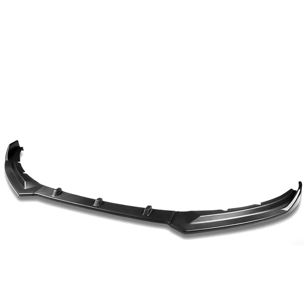 [Matte Black] Front Bumper Lip Chin Wing Guard Body Kit For 16-19 Jaguar Xe X760 1