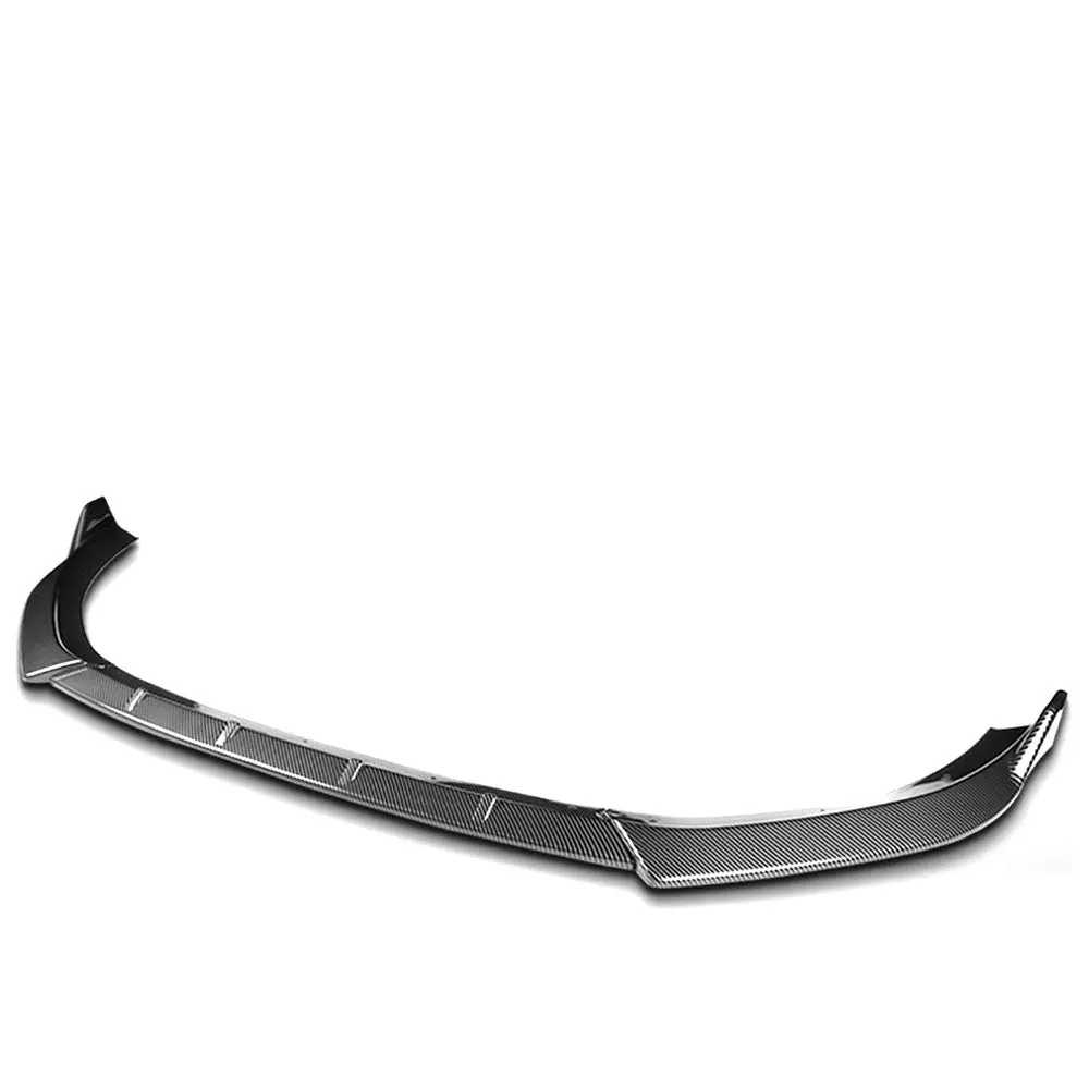 [Carbon Style Look] Front Bumper Lip Guard Body Kit For 14-16 Audi A3 8V 3Rd Gen 1