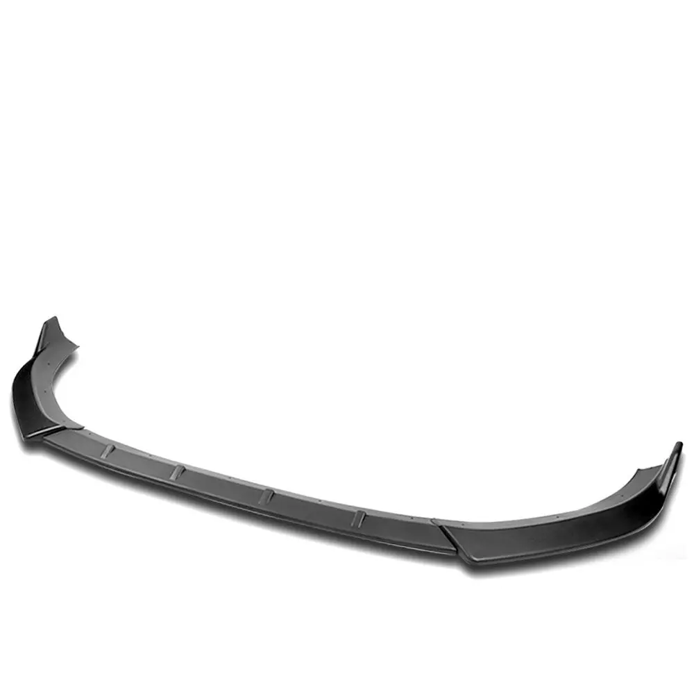 [Matte Black] Front Bumper Lip Chin Guard Body Kit For 14-16 Audi A3 8V 3Rd Gen 1