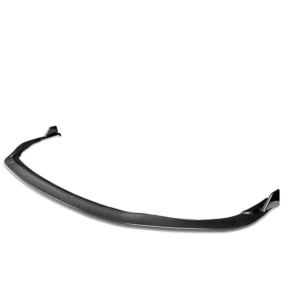 Bfc [Carbon Fiber Look Black] 3Pc Style Front Bumper Lip Wing Diffuser Kit For 16-18 Lexus Es300h Es350 Facelifted Xv60 1