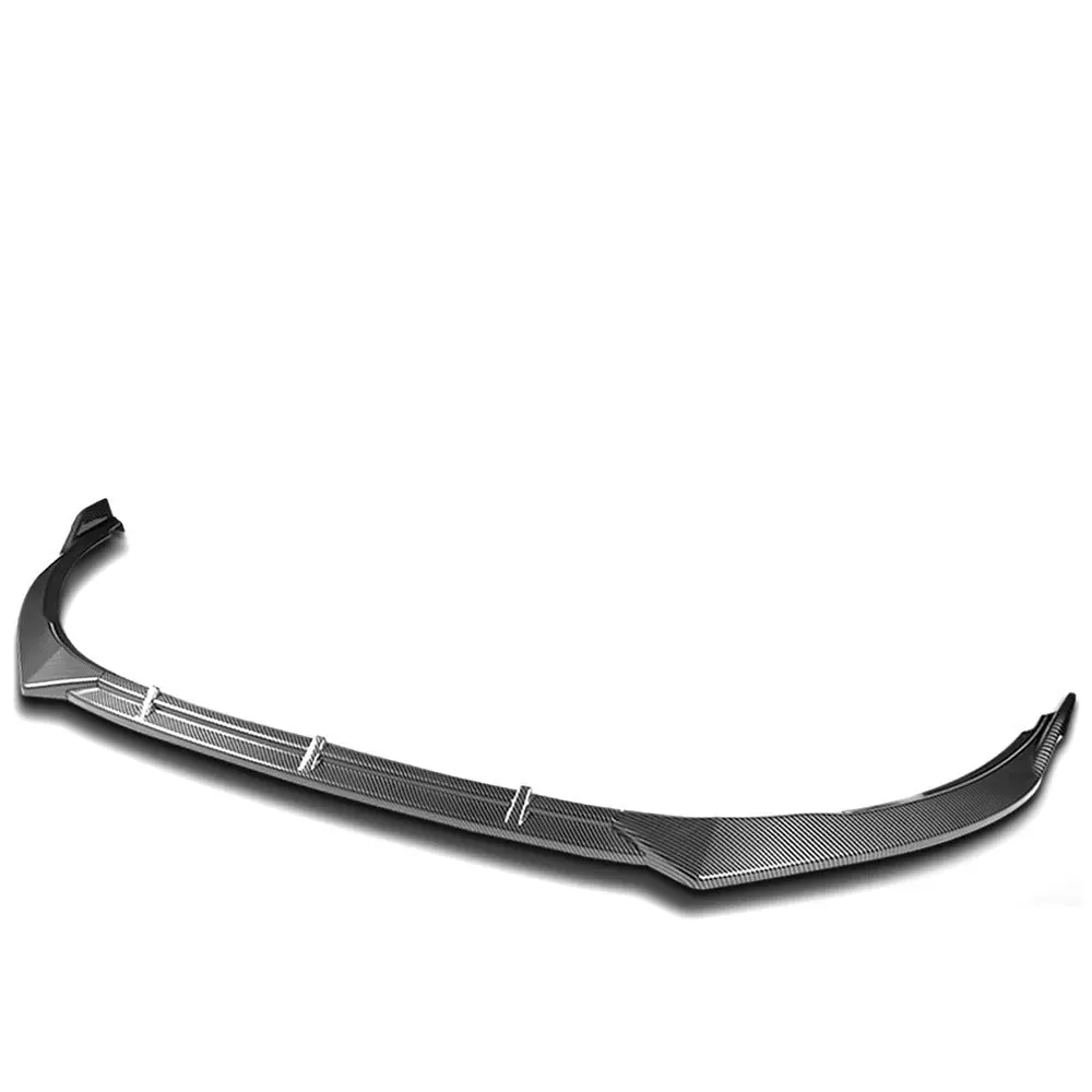 [Carbon Style Look] Front Bumper Lip Guard For 11-13 Kia Optima Sx Hybrid Tf 1