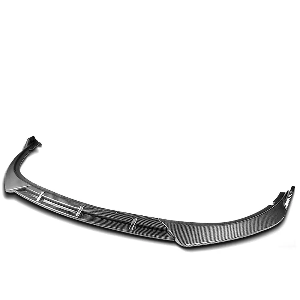 [Carbon Style Look] Front Bumper Lip Chin For 16-18 Kia Optima Ex Lx Lx-Turbo Jf 1