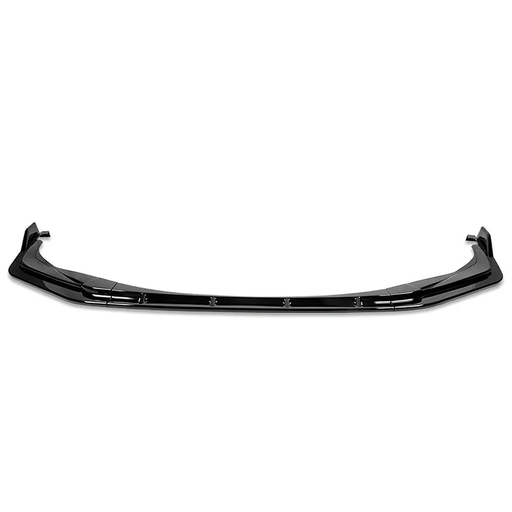 Bfc [Painted Glossy Black] 3Pc Style Front Bumper Lip Wing Diffuser Kit For 20+ Toyota Corolla Sedan Se & Xse (E210) 1
