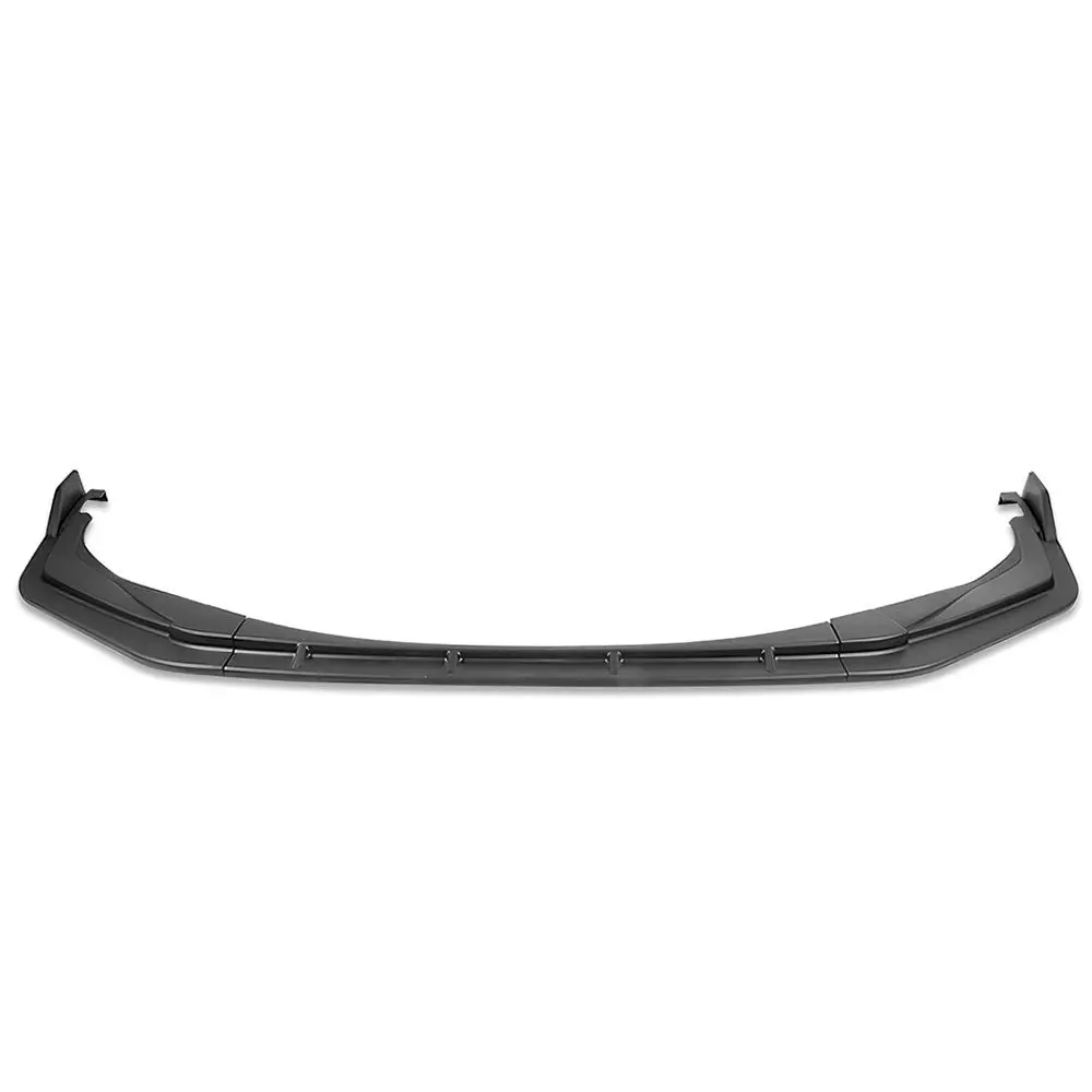 Bfc [Matte Black] 3Pc Style Front Bumper Lip Wing Diffuser Kit For 20+ Toyota Corolla Sedan Se & Xse (E210) 1