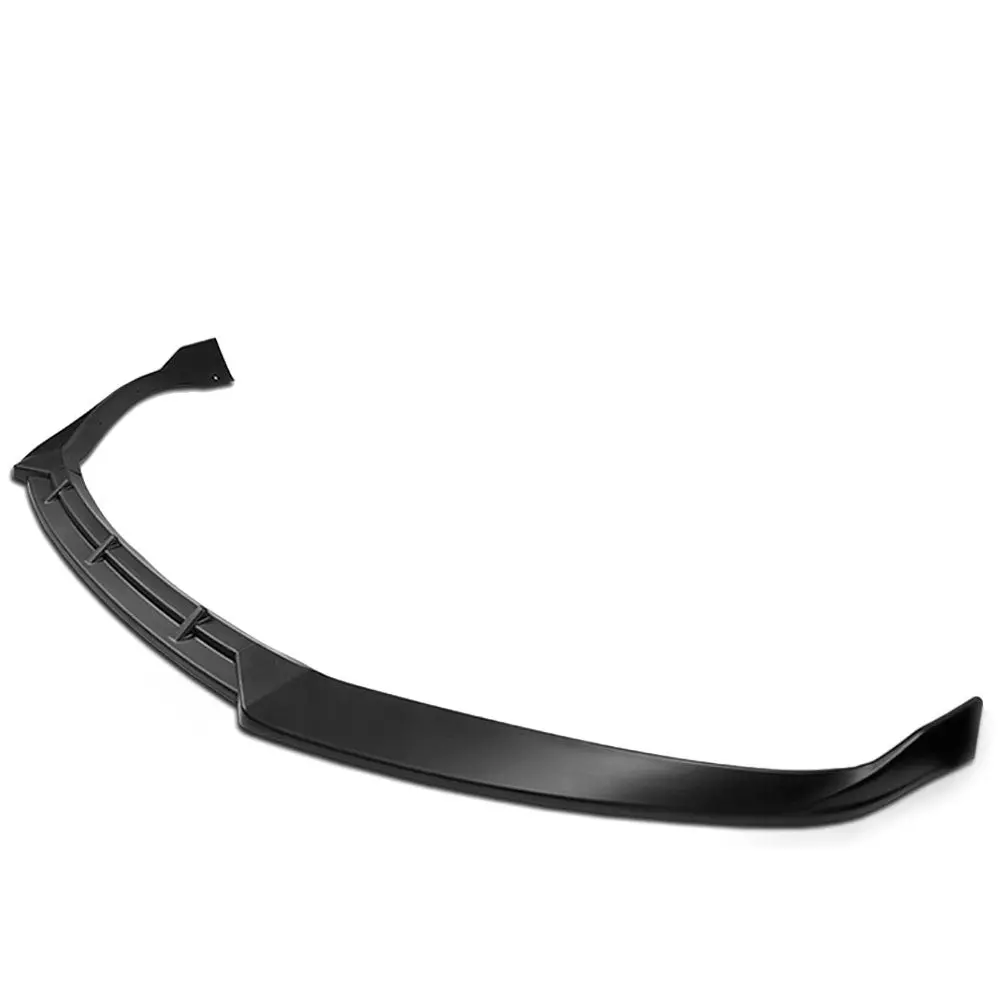 Bfc [Matte Black] 3Pc Style Front Bumper Lip Wing Diffuser Kit For 16-20 Tesla Model S 1