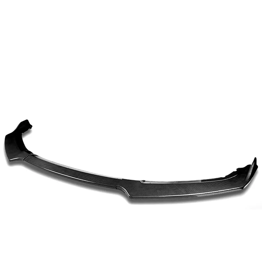 [Carbon Style Look] Front Bumper Lip Guard Body Kit For 16-21 Honda Civic Fc/Fk 1