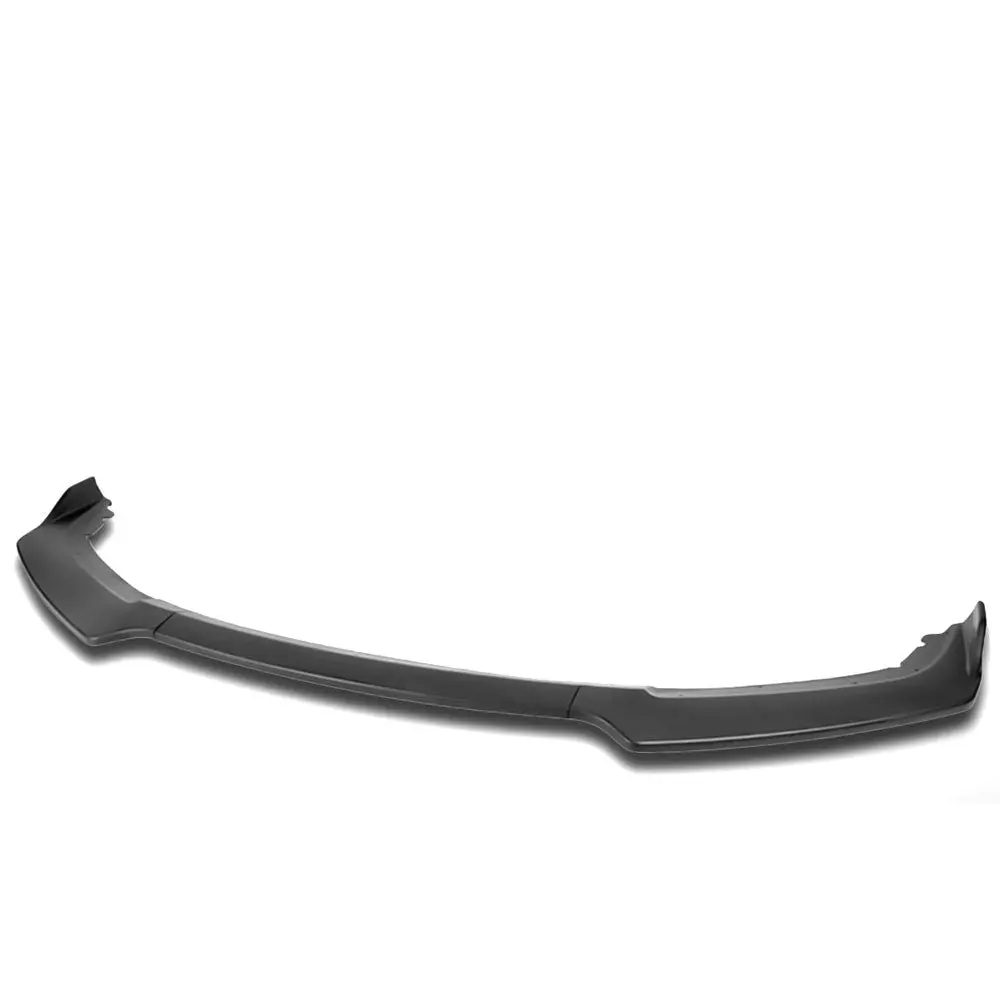 [Matte Black] Front Bumper Lip Chin Guard Body Kit For 16-21 Honda Civic Fc/Fk 1