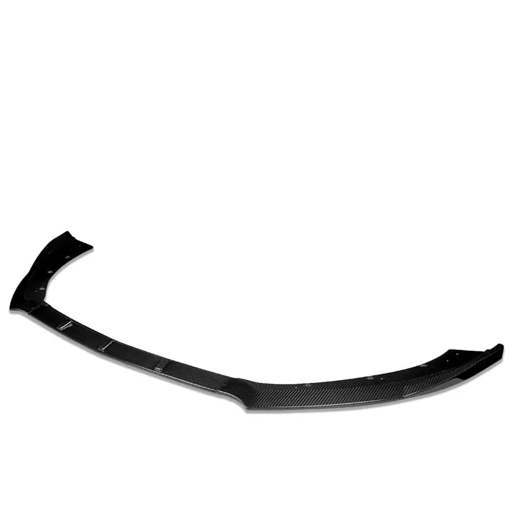 [Carbon Style Look] Front Bumper Lip Guard Body Kit For 15-17 Ford Mustang S550 1