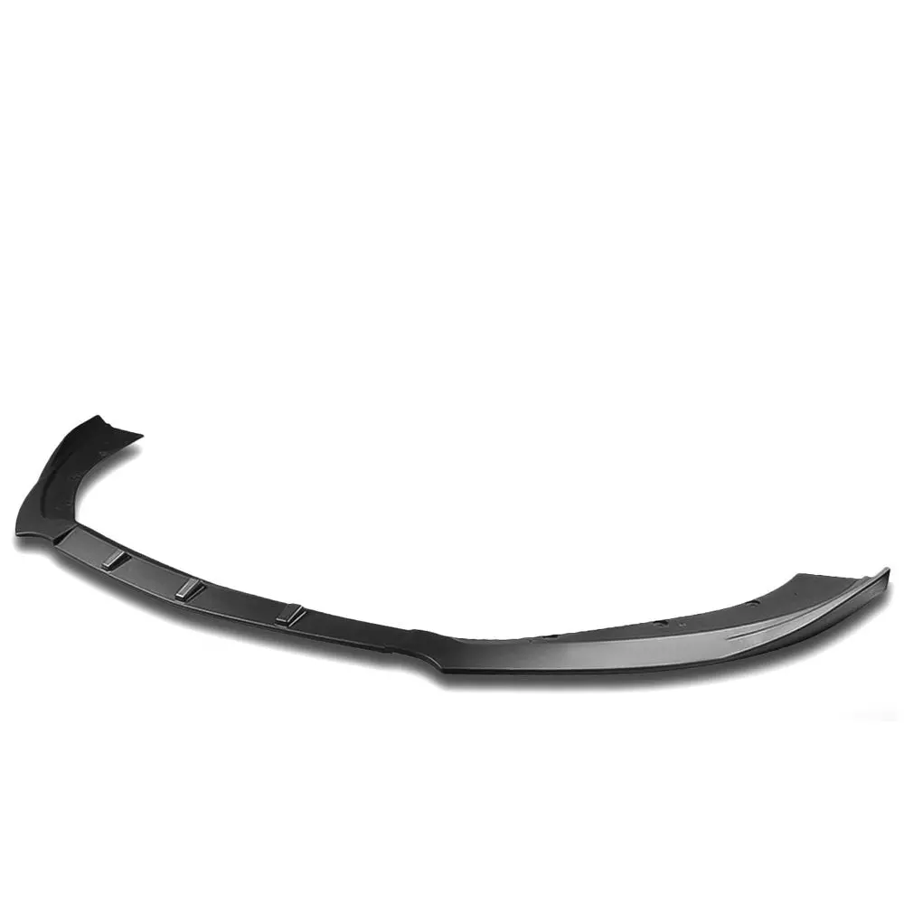 [Matte Black] Front Bumper Lip Chin Guard Body Kit For 15-17 Ford Mustang S550 1