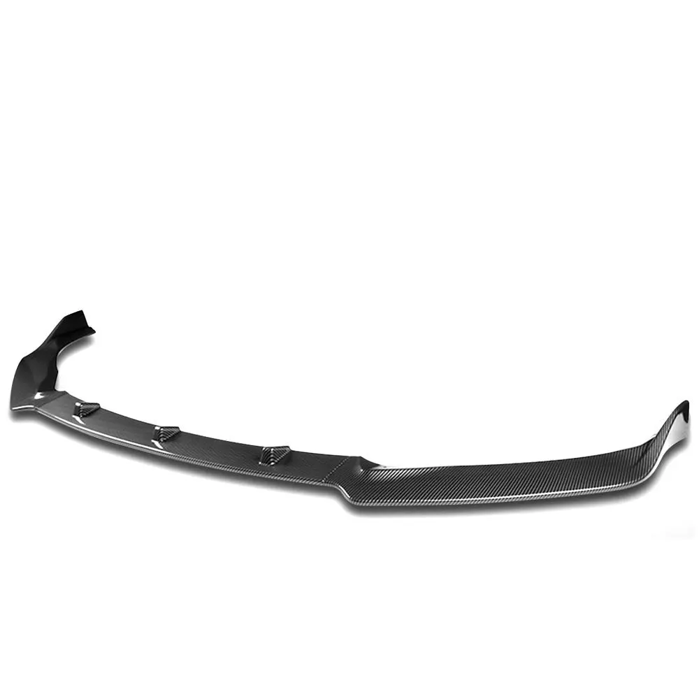 [Carbon Style Look] Front Bumper Lip Chin Guard Body Kit For 16-19 Nissan Sentra 1