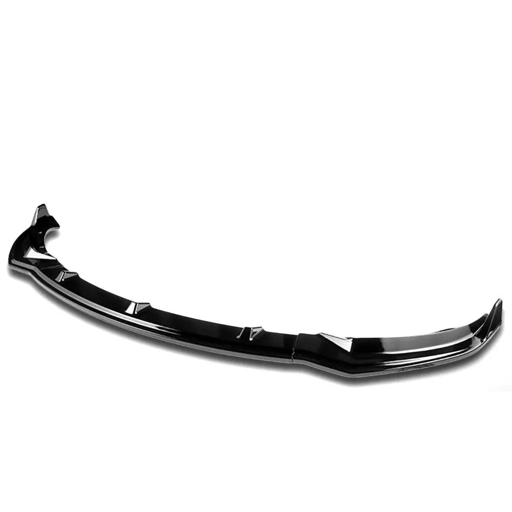 [Painted Gloss Black] Front Bumper Lip Guard Body Kit For 17-20 Tesla Model 3 1