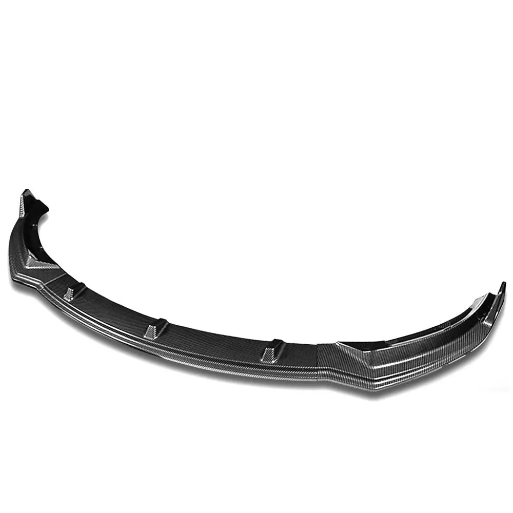 [Carbon Style Look] Front Bumper Lip Chin Guard Body Kit For 17-20 Tesla Model 3 1