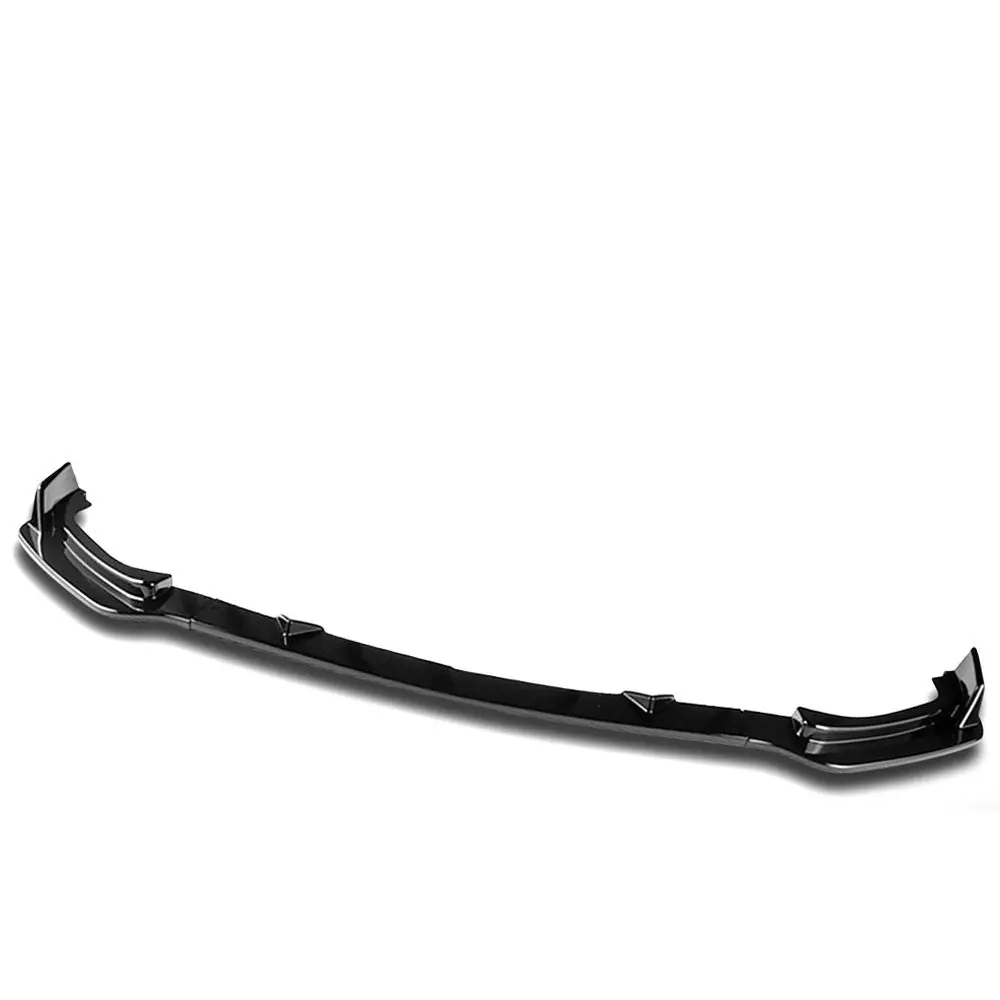 [Painted Gloss Black] Front Bumper Lip For 14-17 Infiniti Q50 Non-Sport Model 1