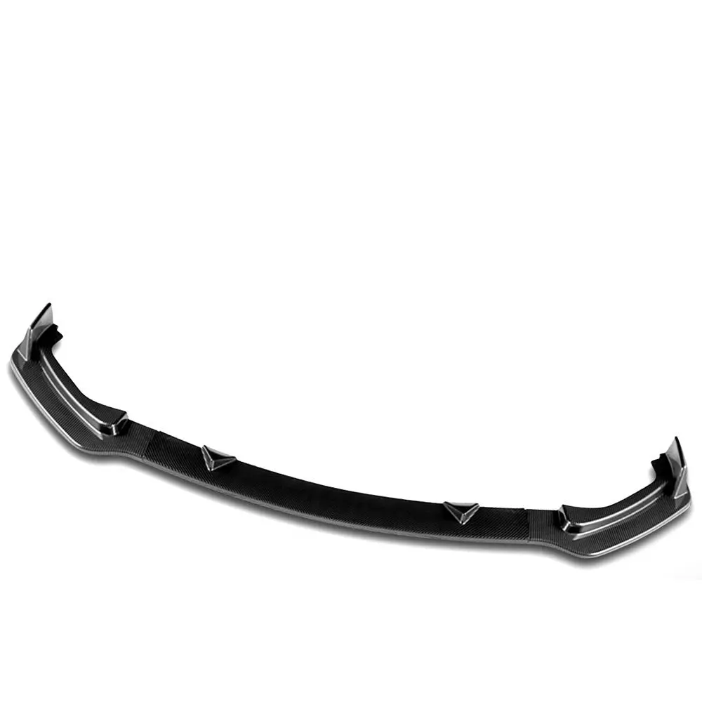 [Carbon Style Look] Front Bumper Lip For 14-17 Infiniti Q50 Non-Sport Model V37 1
