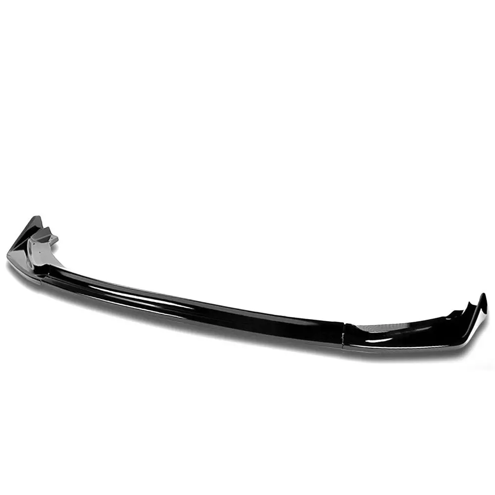 [Painted Gloss Black] Front Bumper Lip Chin Guard Body Kit For 14-17 Honda Fit 1