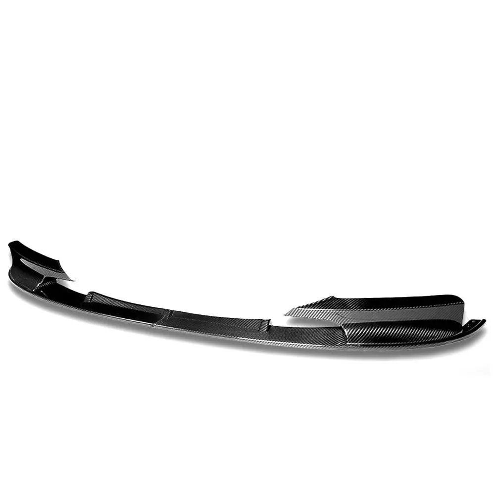[Carbon Style Look] Front Bumper Lip Guard For 12-18 Bmw F30 F35 M-Sport Bumper 1