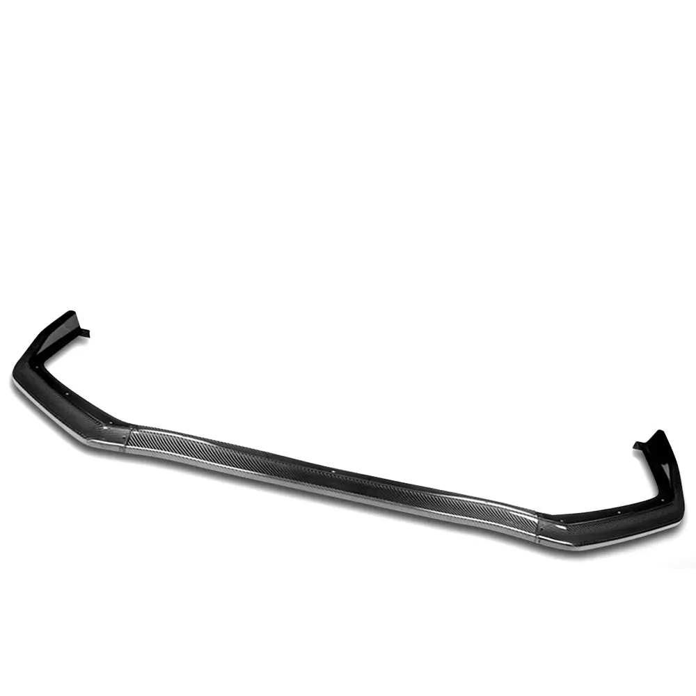 [Real Glossy Carbon Fiber] Front Bumper Lip Guard For 15-21 Subaru Wrx/Wrx Sti 1