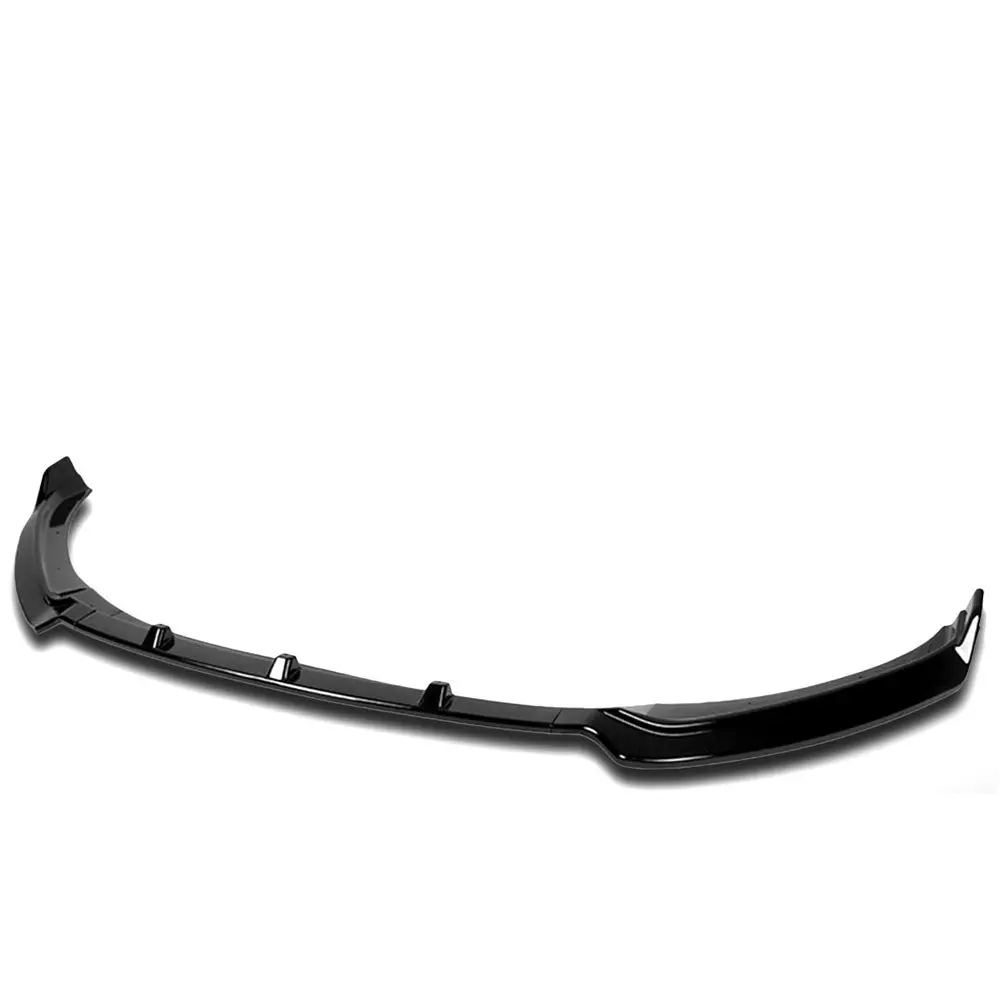[Painted Gloss Black] Front Bumper Lip Chin Guard For 17-18 Hyundai Elantra Ad 1