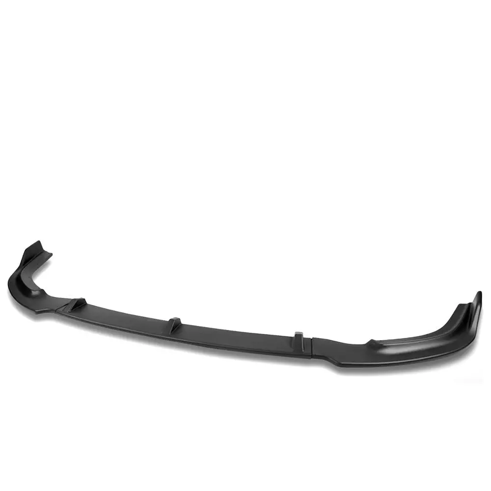 [Matte Black] Front Bumper Lip Guard Body Kit For 06-08 Honda Civic 4Dr Sedan Fa 1