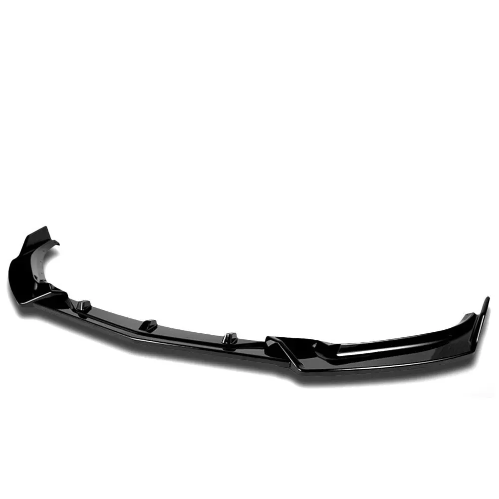 [Painted Gloss Black] Front Bumper Lip Guard Body Kit For 14-18 Mazda 3 Bm/Bn 1