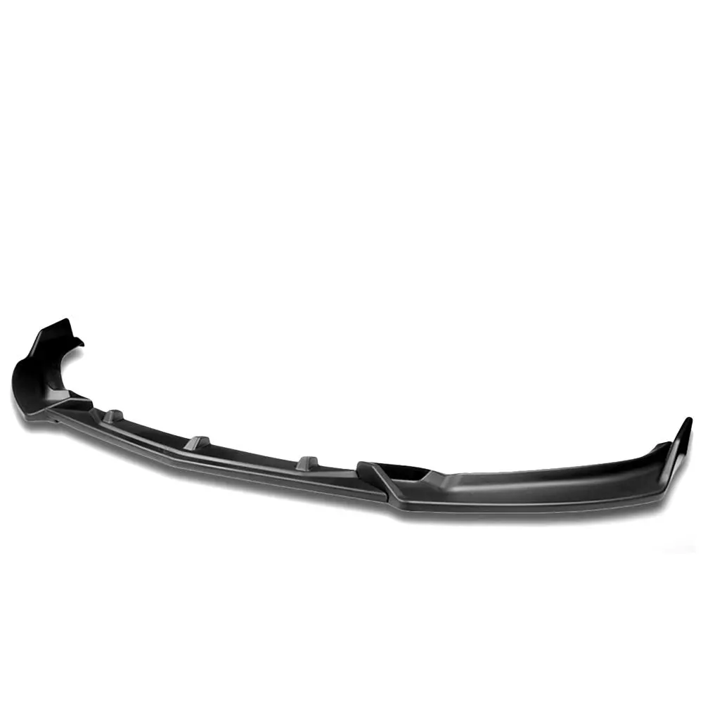 [Matte Black] Front Bumper Lip Chin Guard Lower Body Kit For 14-18 Mazda 3 Bm/Bn 1