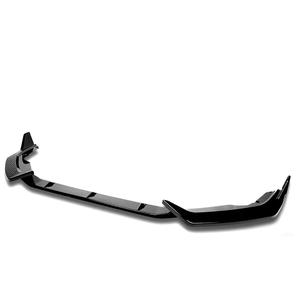 [Painted Gloss Black] Front Bumper Lip Body Kit For 20+ Nissan Sentra Sedan B18 1