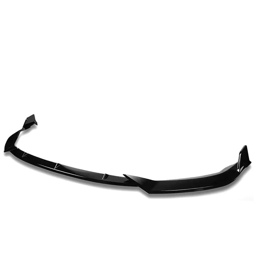 [Painted Gloss Black] Front Bumper Lip For 20-22 Toyota Corolla L Le Xle E210 1