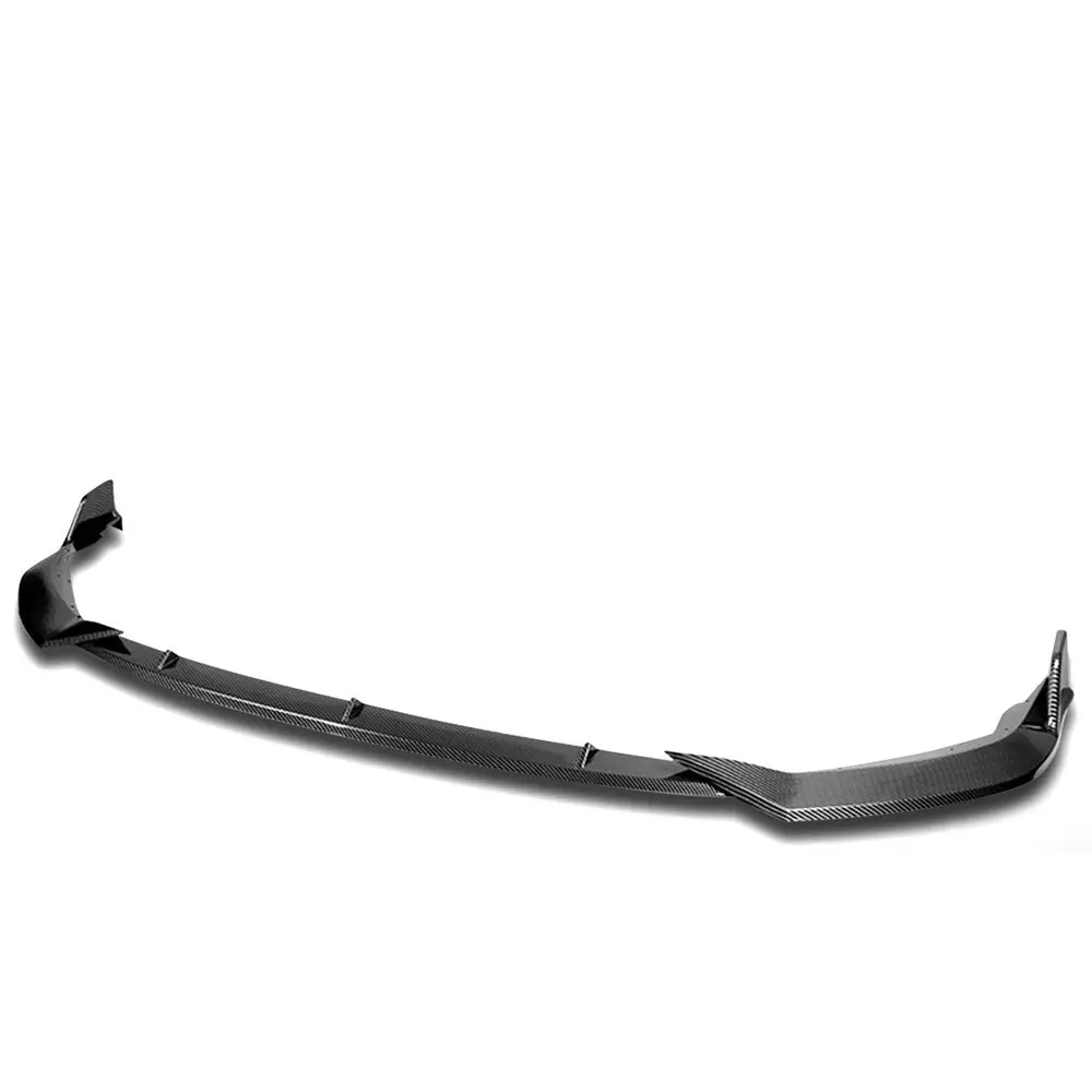 [Carbon Style Look] Front Bumper Lip Chin For 20-22 Toyota Corolla L Le Xle E210 1