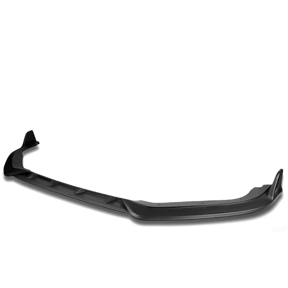 [Matte Black] Front Bumper Lip Chin Guard Lower Body Kit For 18-20 Honda Fit Gk 1
