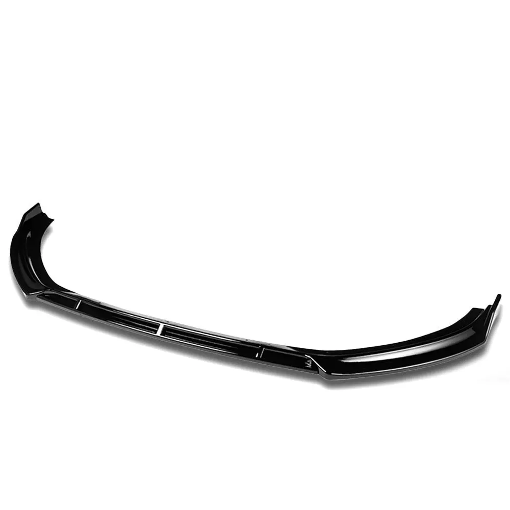 [Painted Gloss Black] Front Bumper Lip Guard For 17-20 Audi A3 Base/Premium 8V 1