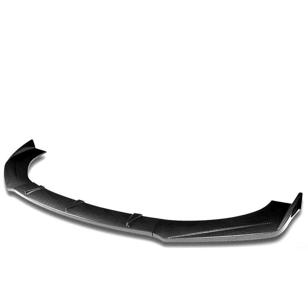 [Carbon Style Look] Universal Front Bumper Lip Lower Body Kit Guard Splitter 1