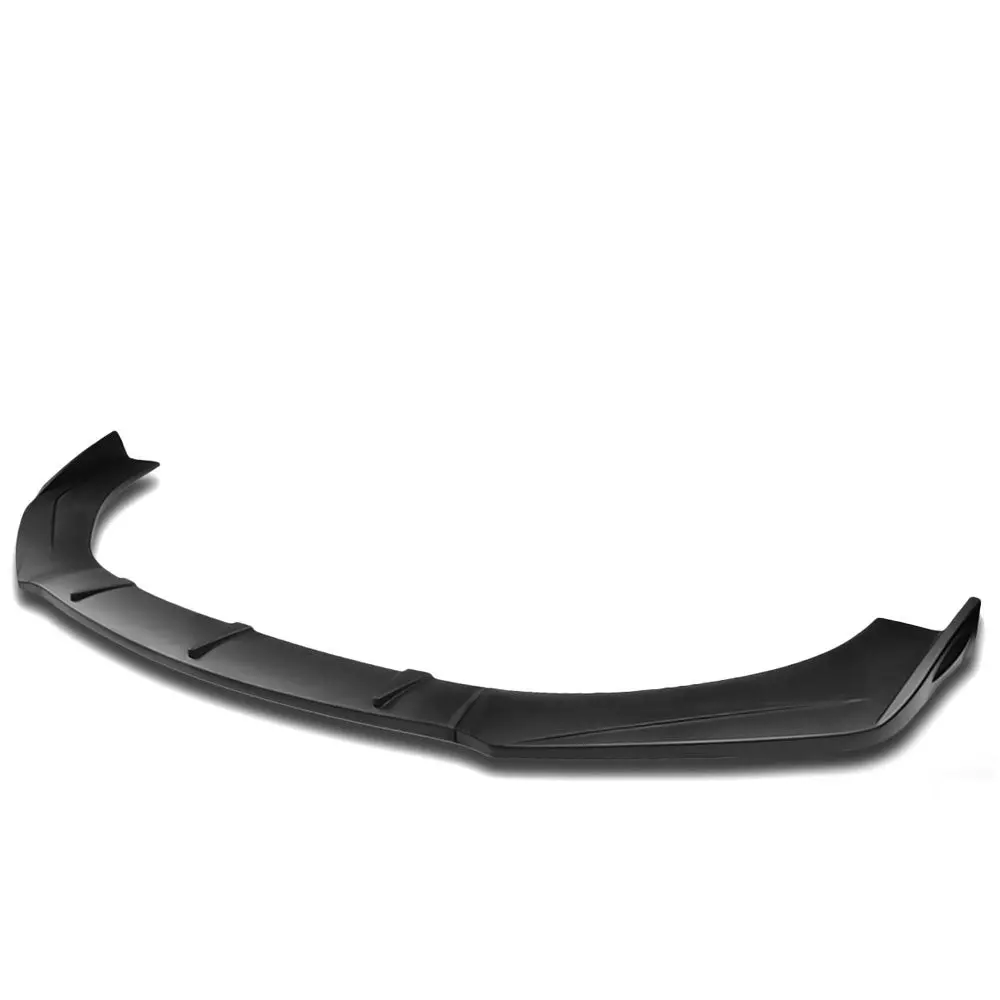 [Matte Black] Universal Front Bumper Lip Lower Body Kit Guard Splitter 1