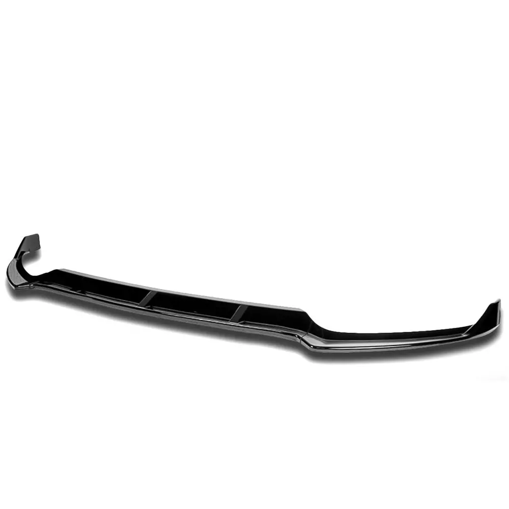 [Painted Gloss Black] Front Bumper Lip Guard Spoiler For 15-18 Benz C-Class W205 1