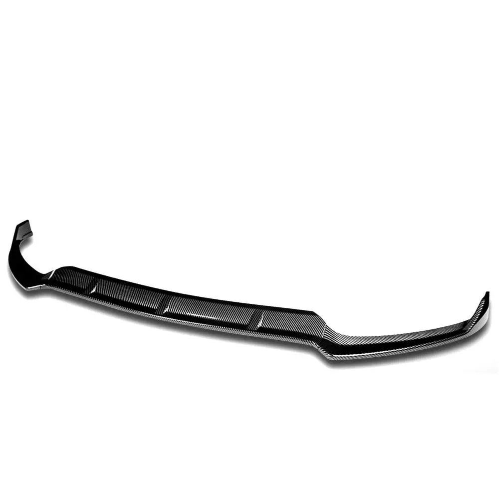 [Carbon Style Look] Front Bumper Lip Guard Body Kit For 15-18 Benz C-Class W205 1