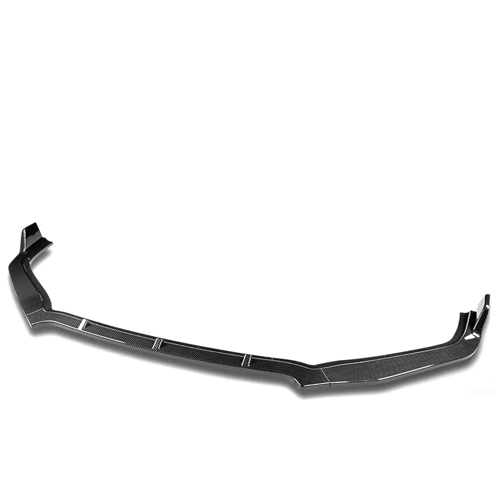 [Carbon Style Look] Front Bumper Lip Guard Body Kit For 12 Honda Civic 4Dr Sedan 1