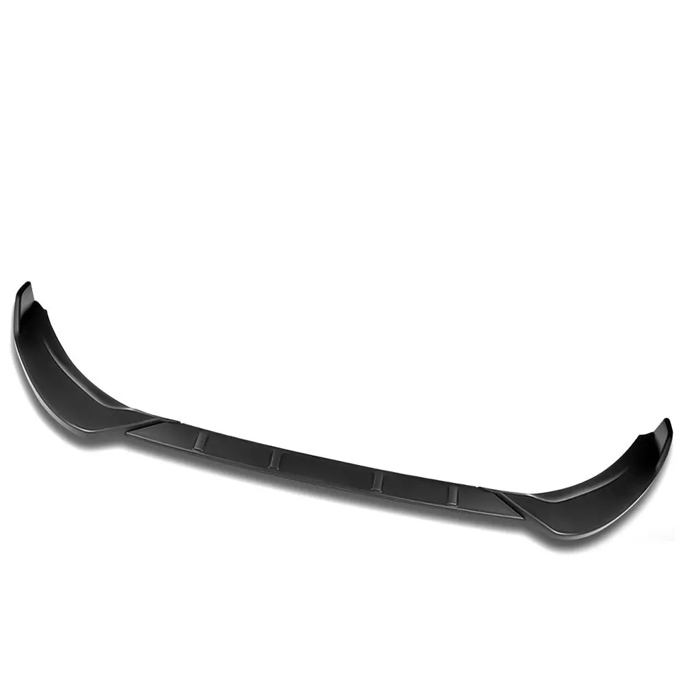 [Matte Black] Front Bumper Lip Chin Wing Guard Body Kit For 17-18 Ford Fusion 1
