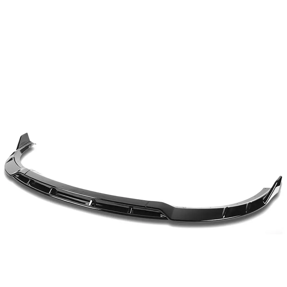 [Painted Gloss Black] Front Bumper Lip Guard Body Kit For 15-21 Dodge Charger Ld 1