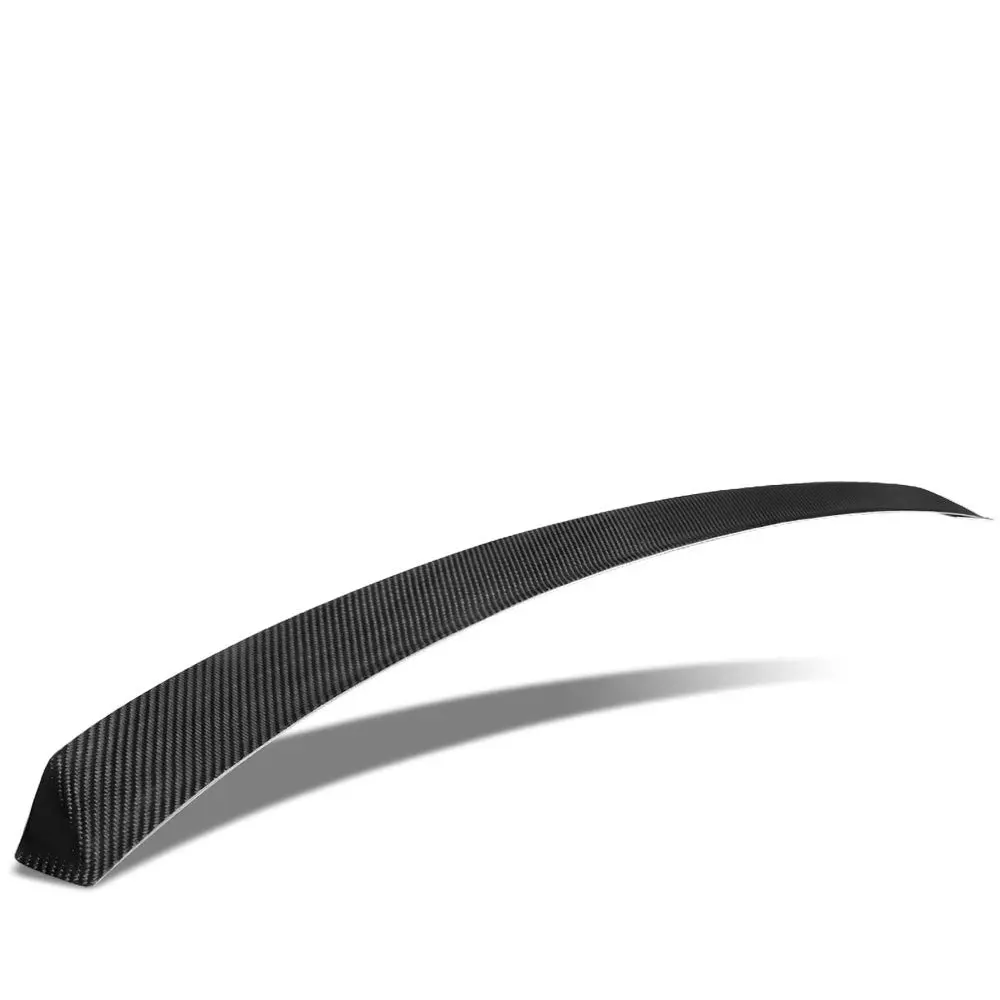 Black Carbon Fiber Rear Window Windshield Spoiler Spoiler For 12-19 Bmw 3-Series F30/M3 F80 Sedan 1